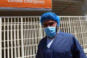coronavirus dept Rafiq Hariri University Hospital Lebanon