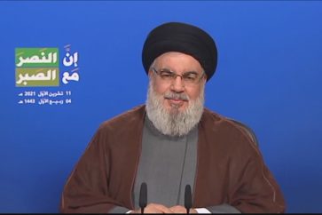 Hezbollah Secretary General Sayyed Hasan Nasrallah in televised speech on latest developments