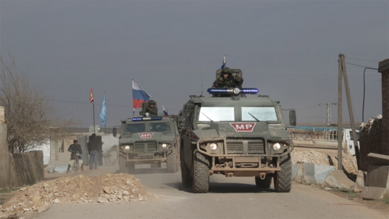 Russian patrol Syria