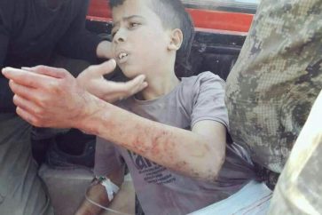 Takfiri insurgents slaughter Palestinian boy for supporting Syria government in Handarat camp