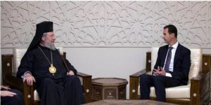 President Bashar Assad - Chrysostomos II