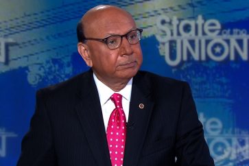 Khizr Khan, the father of a Muslim US soldier slain in Iraq in 2004, said Sunday that Donald Trump has a "black soul"