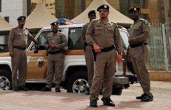Saudi policemen (archive)