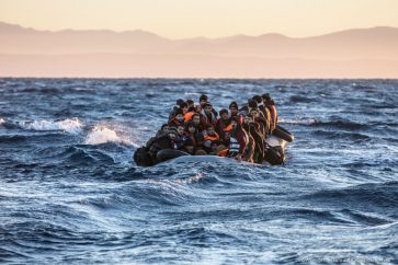 Migrants in dangerous sea crossing, fleeing wars