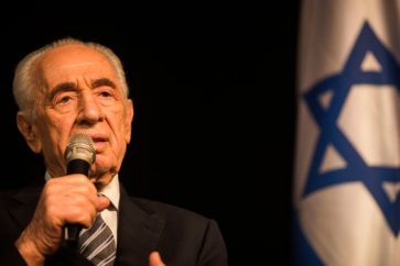 Israeli ex-president Shimon Peres