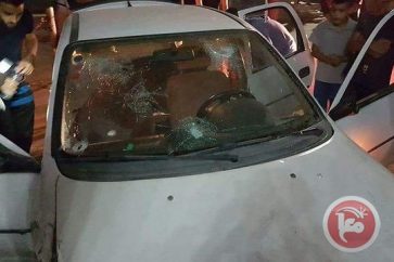 Israeli occupation forces opened fire on Palestinian car, killing a young man and injuring his cousin on Monday September 5, 2016