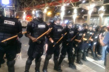US security forces in Charlotte