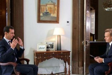 President Assad interview with Denmark TV