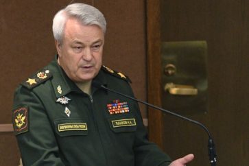 Russian deputy defense minister Nikolai Pankov