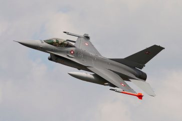 Denmark F-16 jet