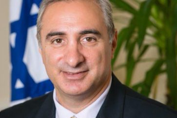 Israeli ambassador to Lebanon Eitan Naeh