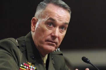 US chairman of the Joint Chiefs of Staff, Gen. Joseph Dunford
