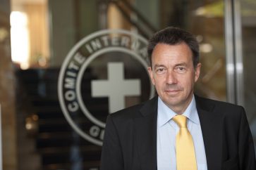 The president of the International Committee of the Red Cross (ICRC), Peter Maurer