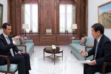 Syrian President Bashar Assad's interview with Japanese TV Channel