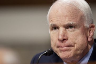 US Republican Senator John McCain