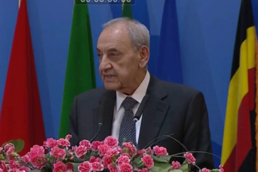 Lebanese Parliament Speaker Nabih Berri