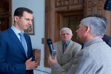 Assad European media
