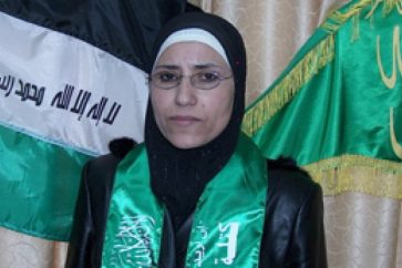 Samira Halayqa, a Hamas member of the Palestinian Legislative Council