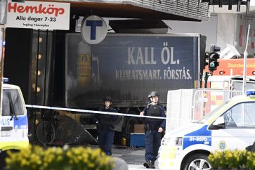truck attack Stockholm