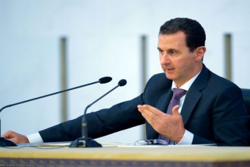 Assad Baath meeting