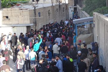 Syria Barzeh evacuation