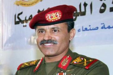 Yemeni Defense Minister Mohammed Nasser al-Atifi