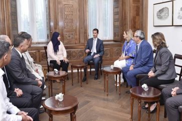 President-al-Assad-Parlimantary-delegation