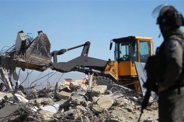 IOF demolishes Palestinian