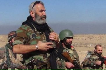 Late General Zahreddine who was martyred in Deir Ezzor Wednesday, October 18, 2017.