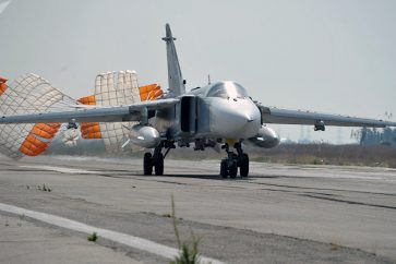 Russian Su-24 aircraft