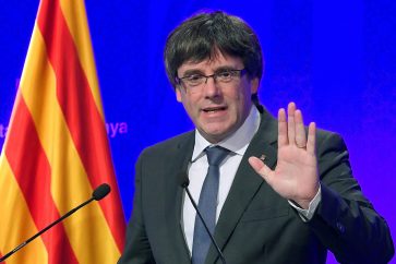 Catalan leader Carles Puigdem