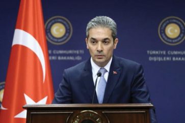 Turkish foreign ministry spokesman Hami Aksoy