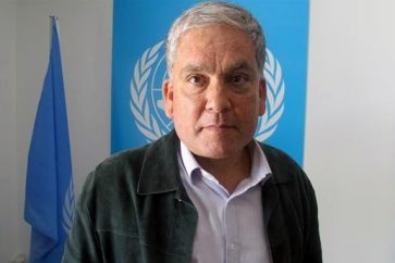 UNRWA Spokesman, Chris Gunness