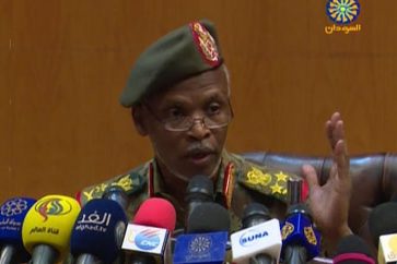Sudan Lieutenant General Omar Zain al-Abdin