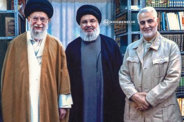 Sayyed Nasrallah Imam Khamenei Suleimani