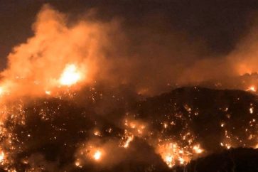 Lebanon wildfires