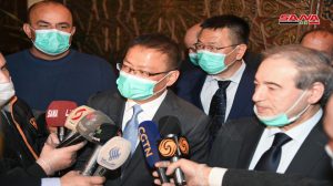 Mekdad Chinese envoy coronavirus aid