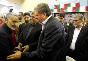 Le défunt Dr.Challah avec le général martyr Soleimani