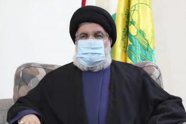Sayyed Nasrallah coronavirus face mask