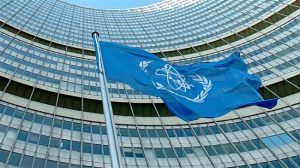 IAEA flag