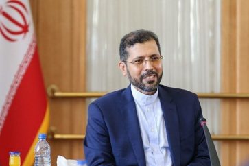 Iran’s Foreign Ministry spokesman Saeed Khatibzadeh