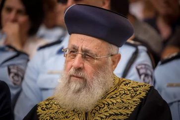 Israeli rabbi Yitzhak Yosef