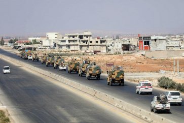 La province d'Idlib au nord-ouest de la Syrie.