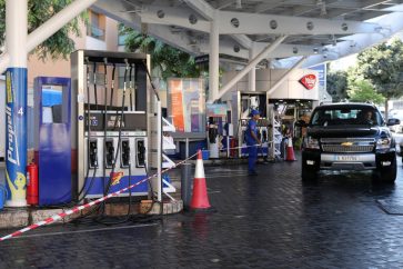 gasoline station in Lebanon