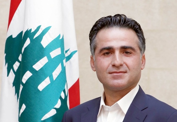 Lebanese Public Works and Transportation Minister Ali Hamieh