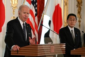 Joe Biden et le PM japonais  Fumio Kishida