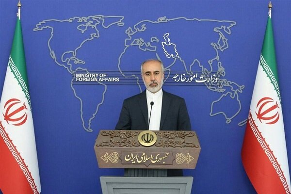 asser Kanaani, spokesperson for the Iranian Foreign Ministry.