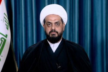 Leader of Assaeb Ahl Al-Haq in Iraq, Sheikh Qaiss Al-Khazali