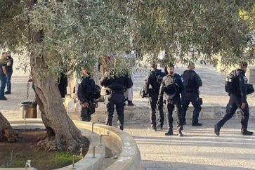 Israeli occupation forces Al-Aqsa
