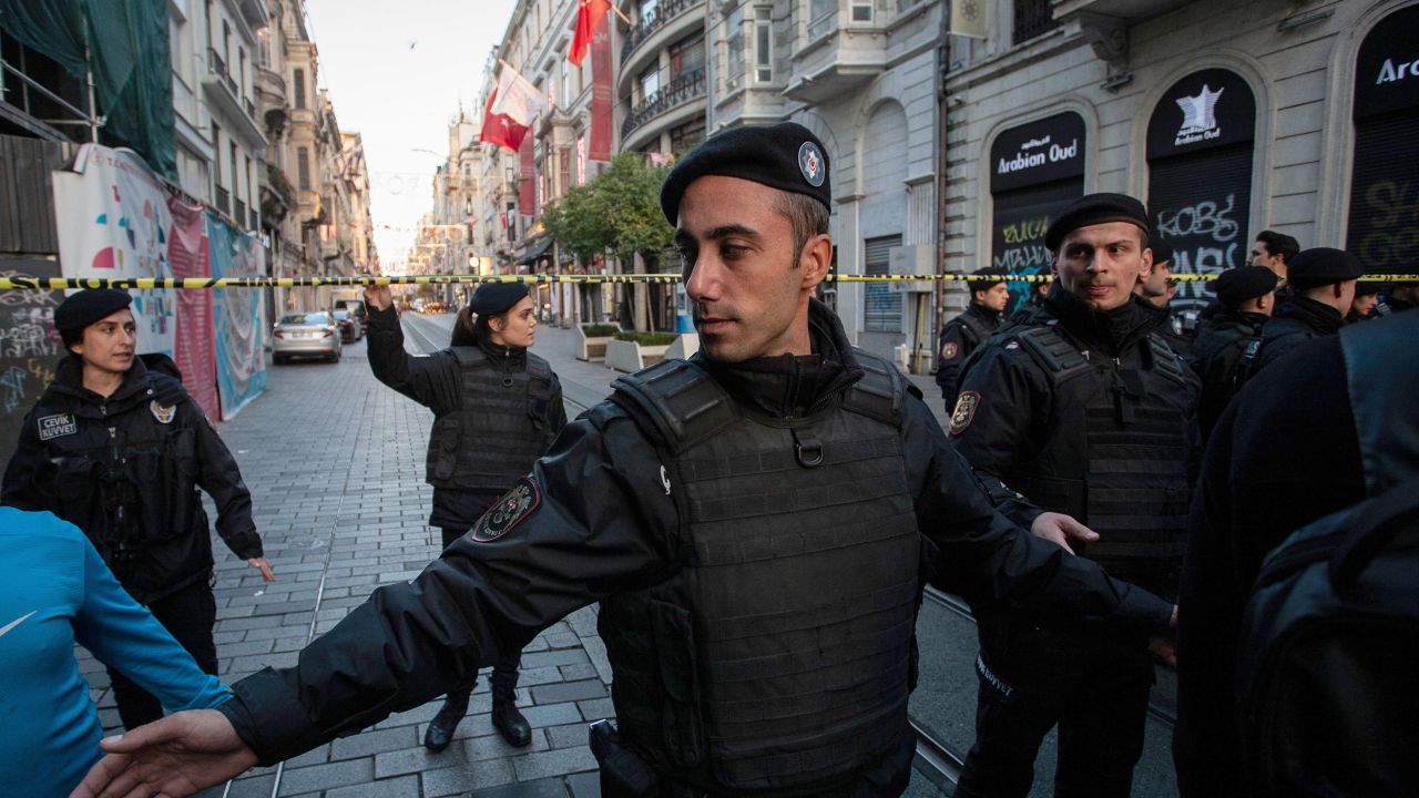 Turkish police Istanbul blast